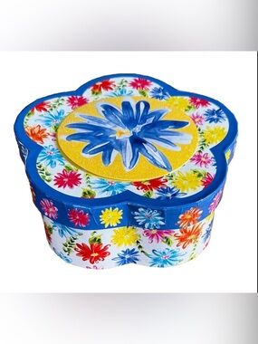 Unique Flower Shaped Cardboard Gift Box Colorful Birthday Mother's Day Thank You